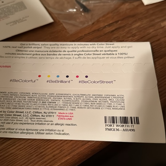 Brand new - Color Street - Fort Worth It - Picture 2 of 2